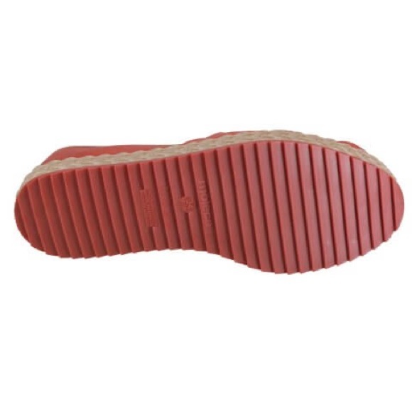 Moleca Alpargata Suede Flex Slip On Shoes Terracota - Picture 3 of 3